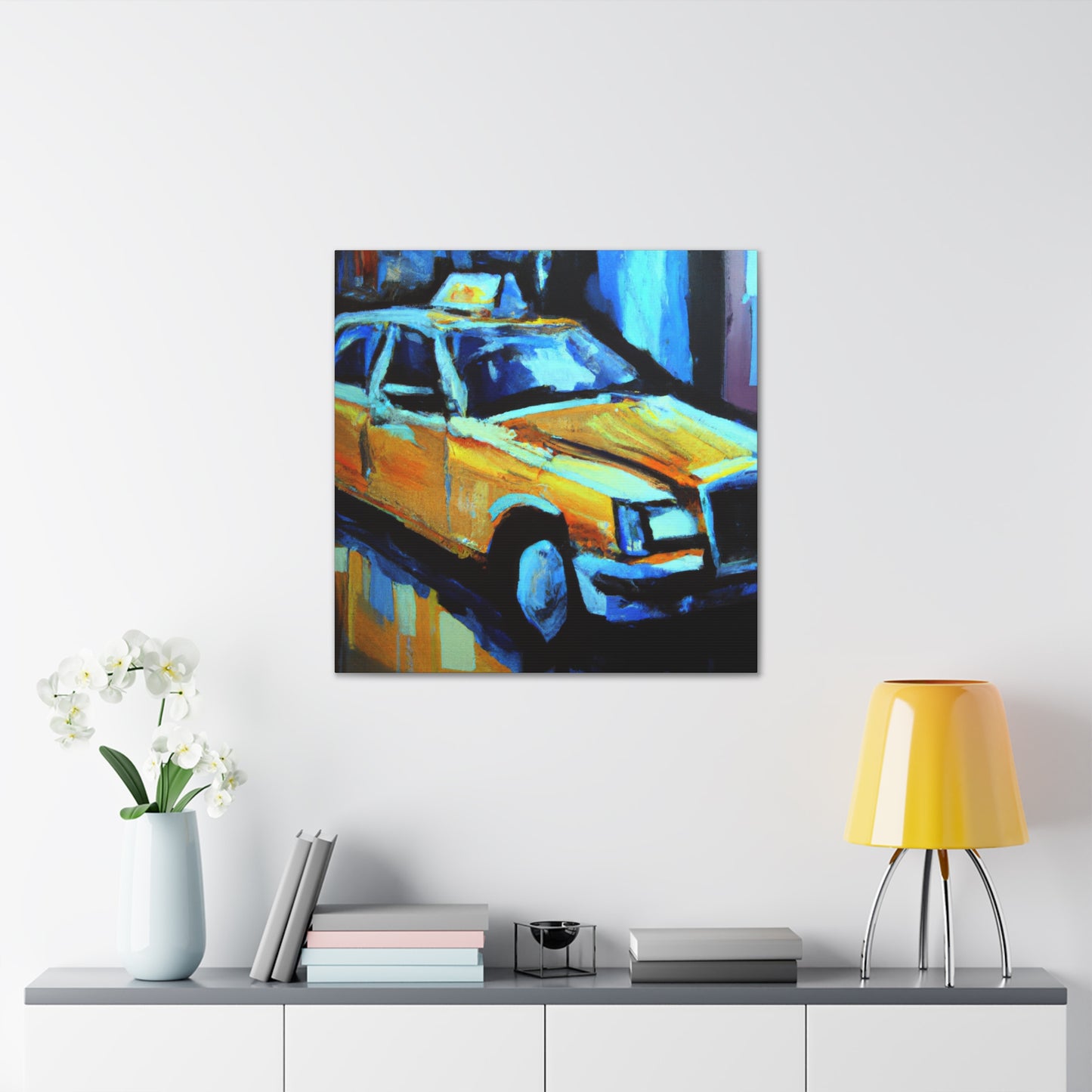 The Taxi Ride Home - Canvas