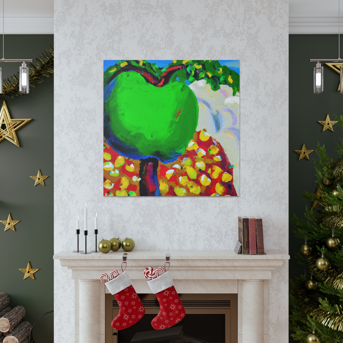 "Apple Tree in Bloom" - Canvas