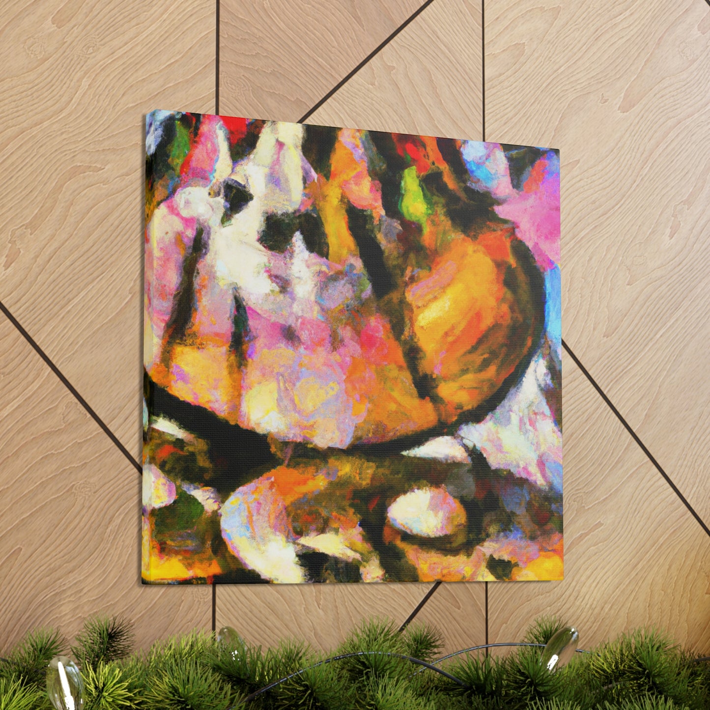 "Cymbals in Resonance" - Canvas