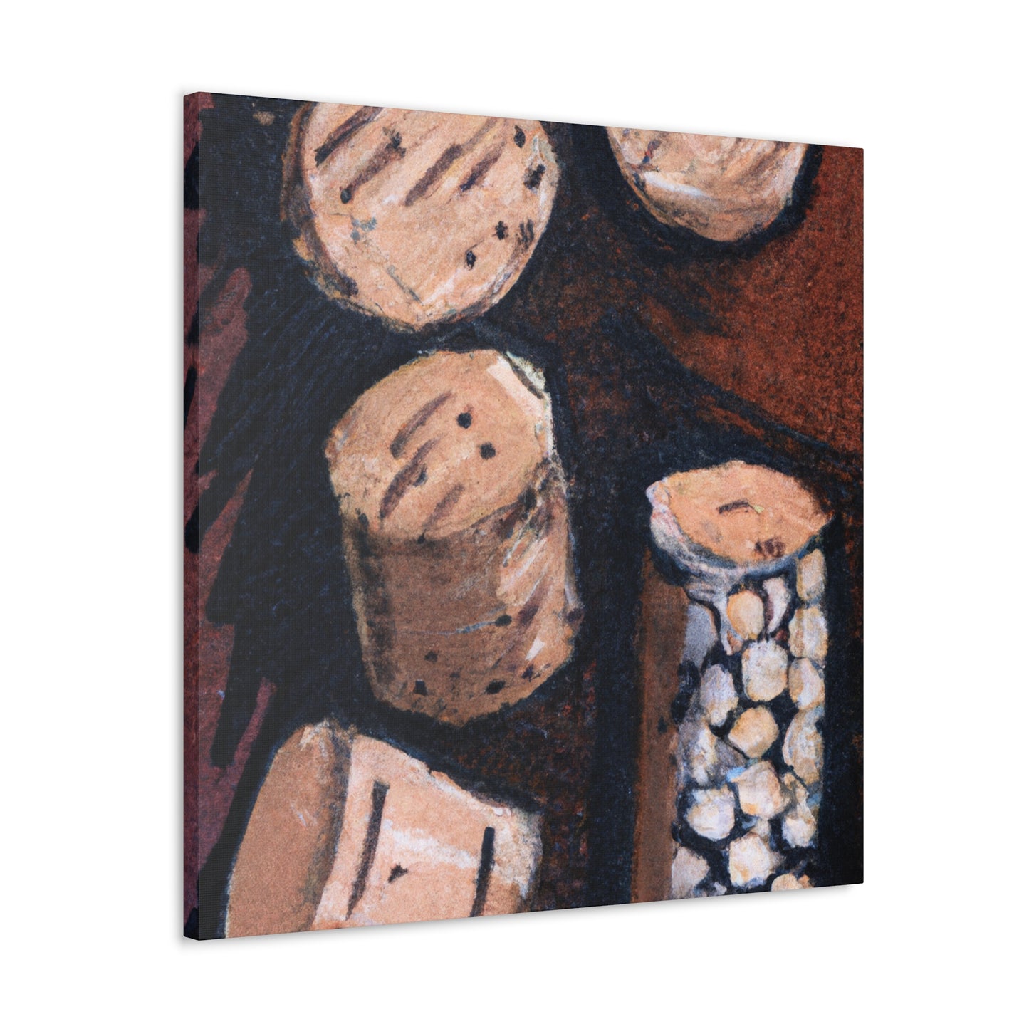 "Corks Fly in Wine" - Canvas