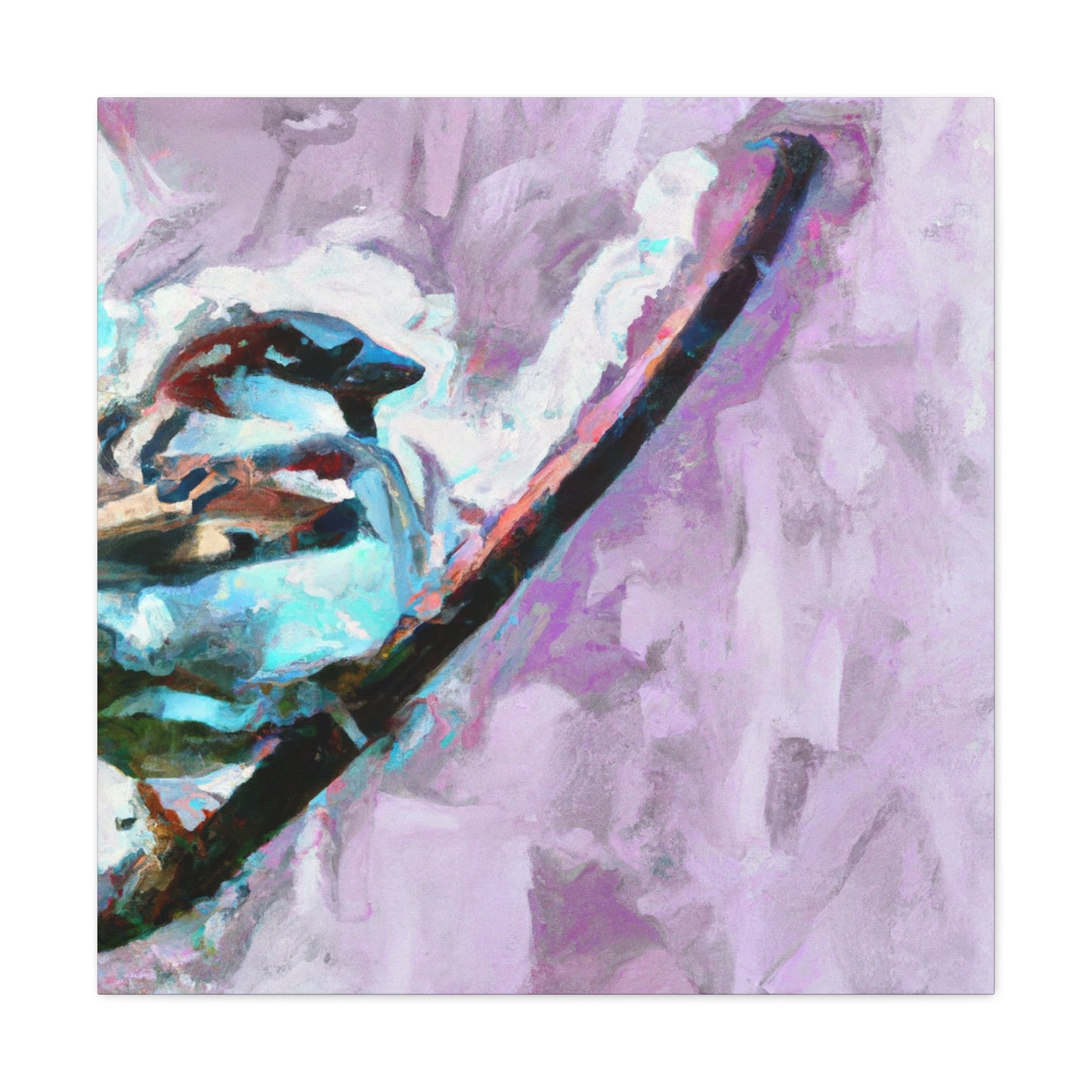 "Sparrow of Impressionism" - Canvas