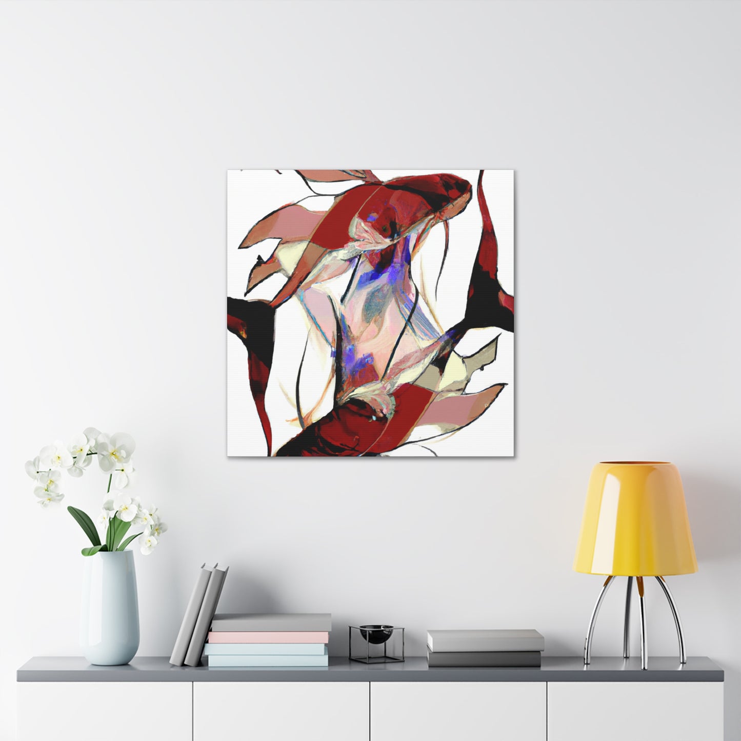 "Swordtail in Splendor" - Canvas