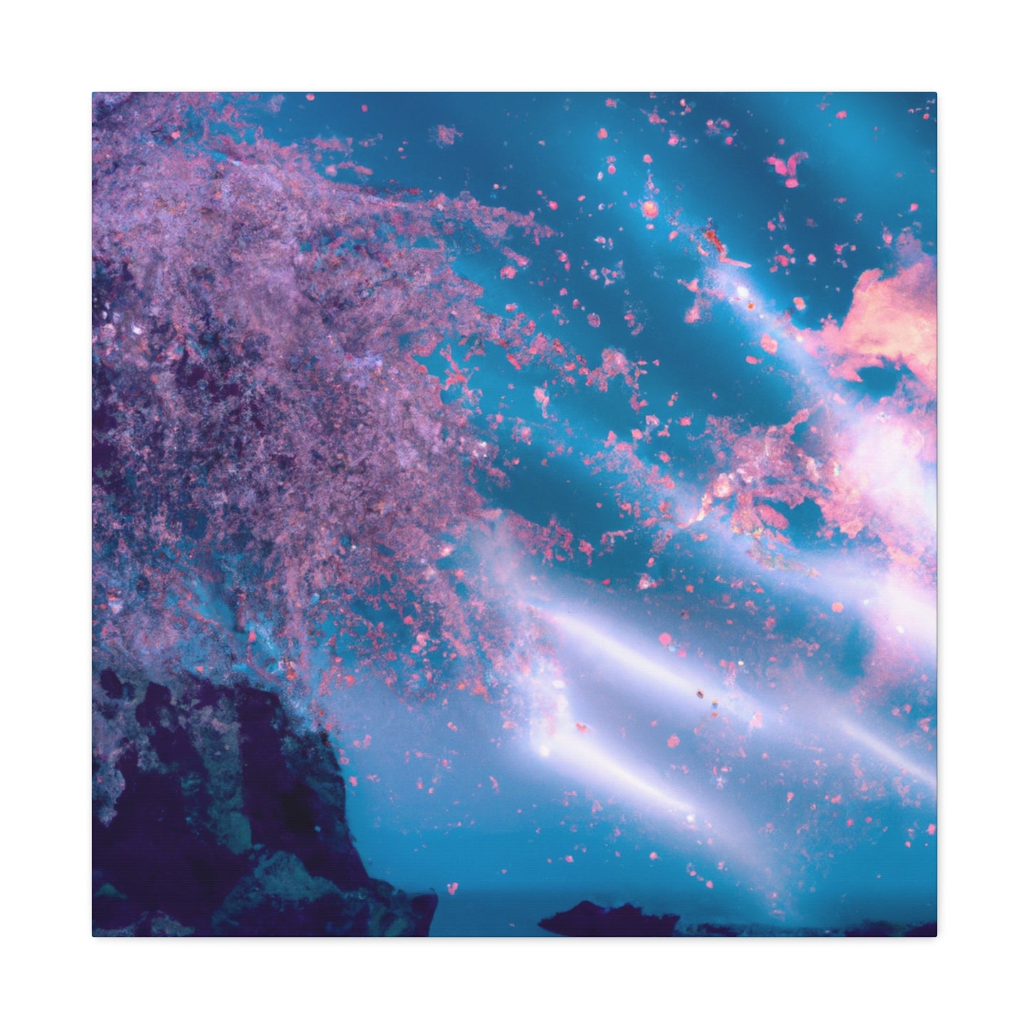 Mystic Dreamscape Firework - Canvas