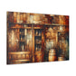 Whispering Jazz Tapestries - Canvas