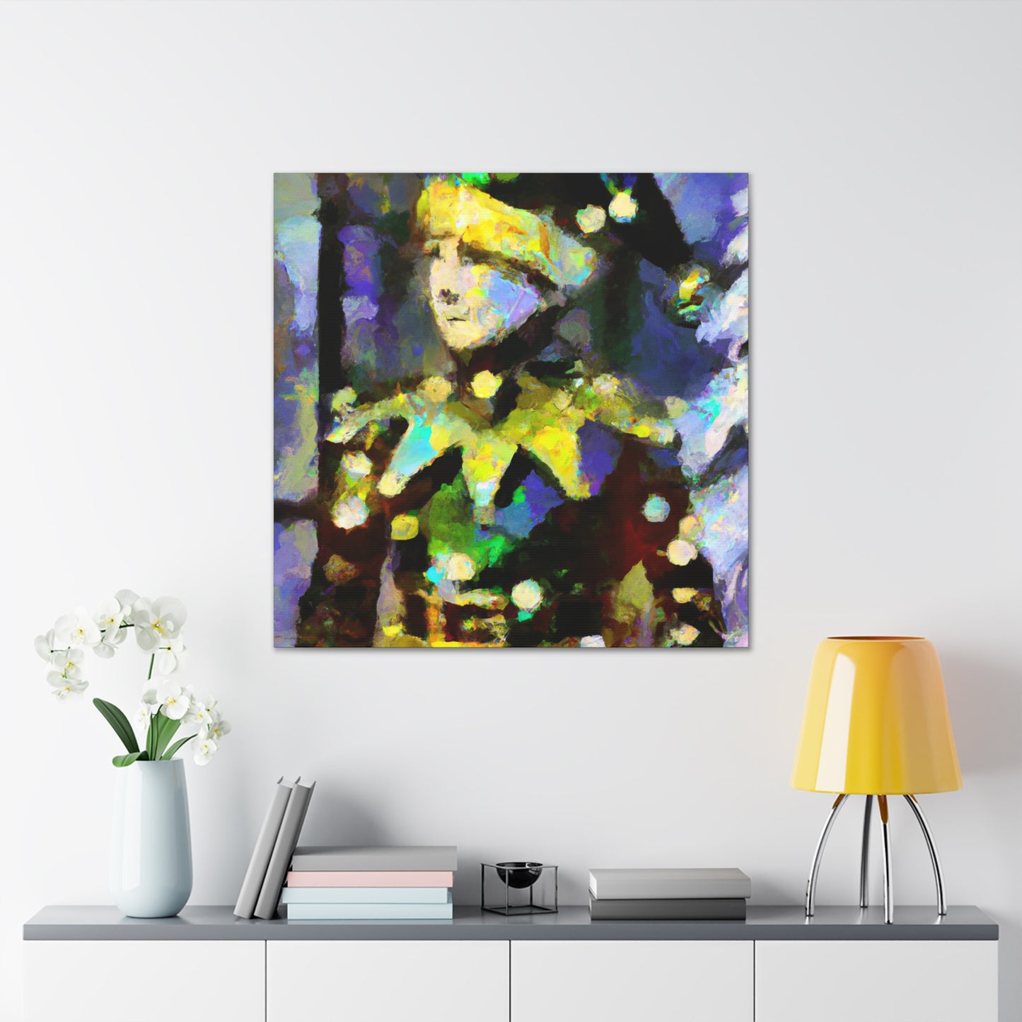 Elf in Moonlight Glow - Canvas