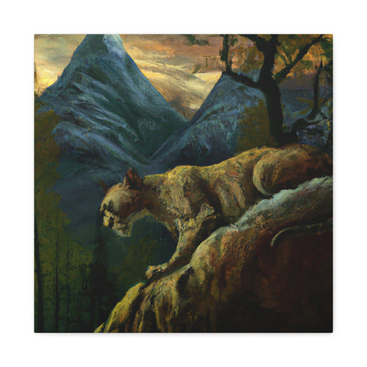 Majestic Cougar Majesty - Canvas