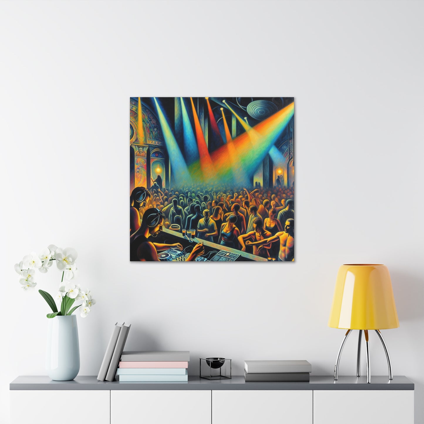 "Harmonic Revelry Unveiled" - Canvas