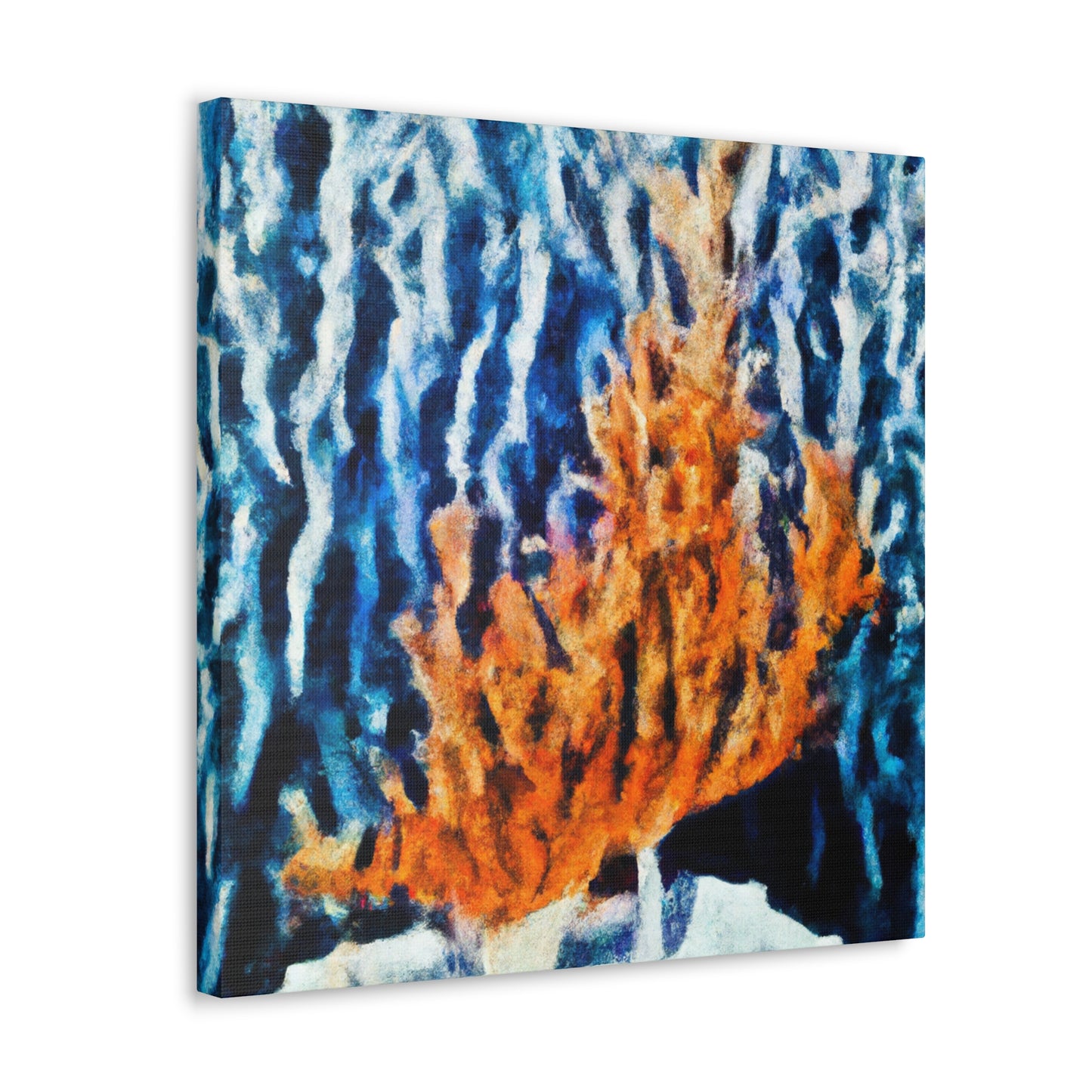 Coral in the Sky - Canvas