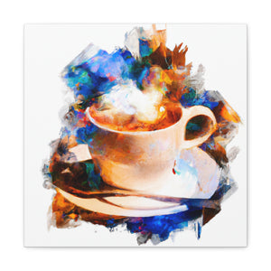 A Cup of Coffee - Canvas