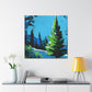 Pine Tree in Spring - Canvas