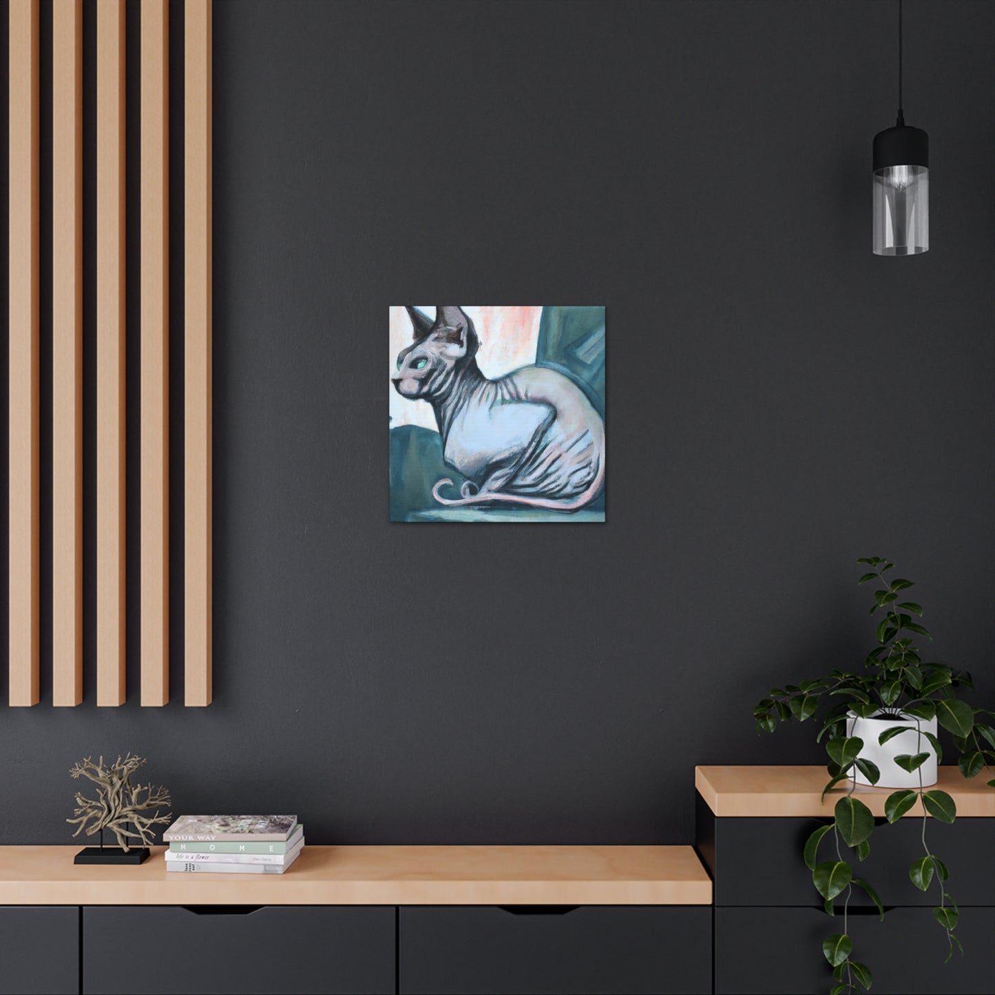 Mysterious Sphynx Art - Canvas