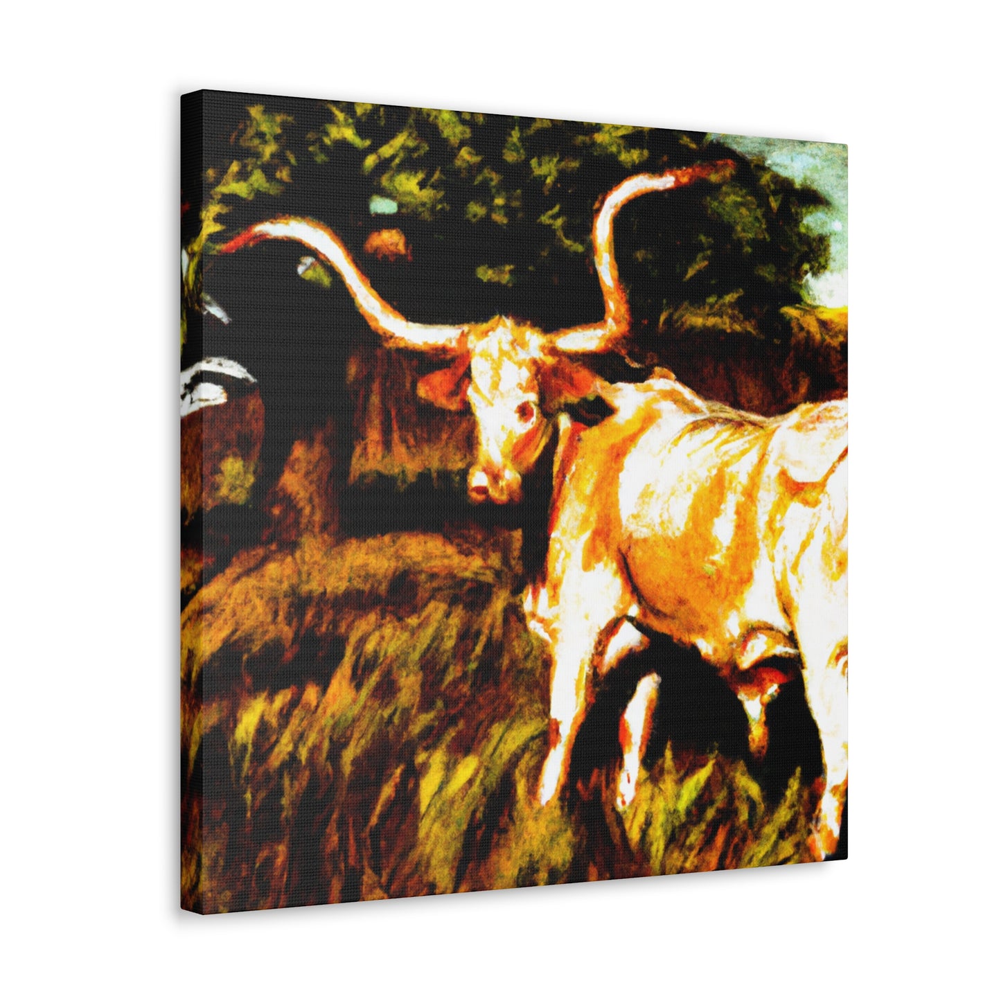 Texas Longhorns Grandeur - Canvas