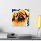 Pekingese Poised Elegance - Canvas