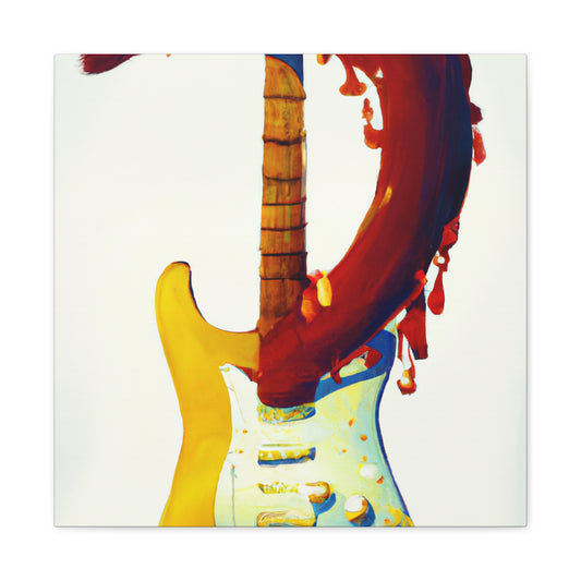 "Fender in Digital Art" - Canvas