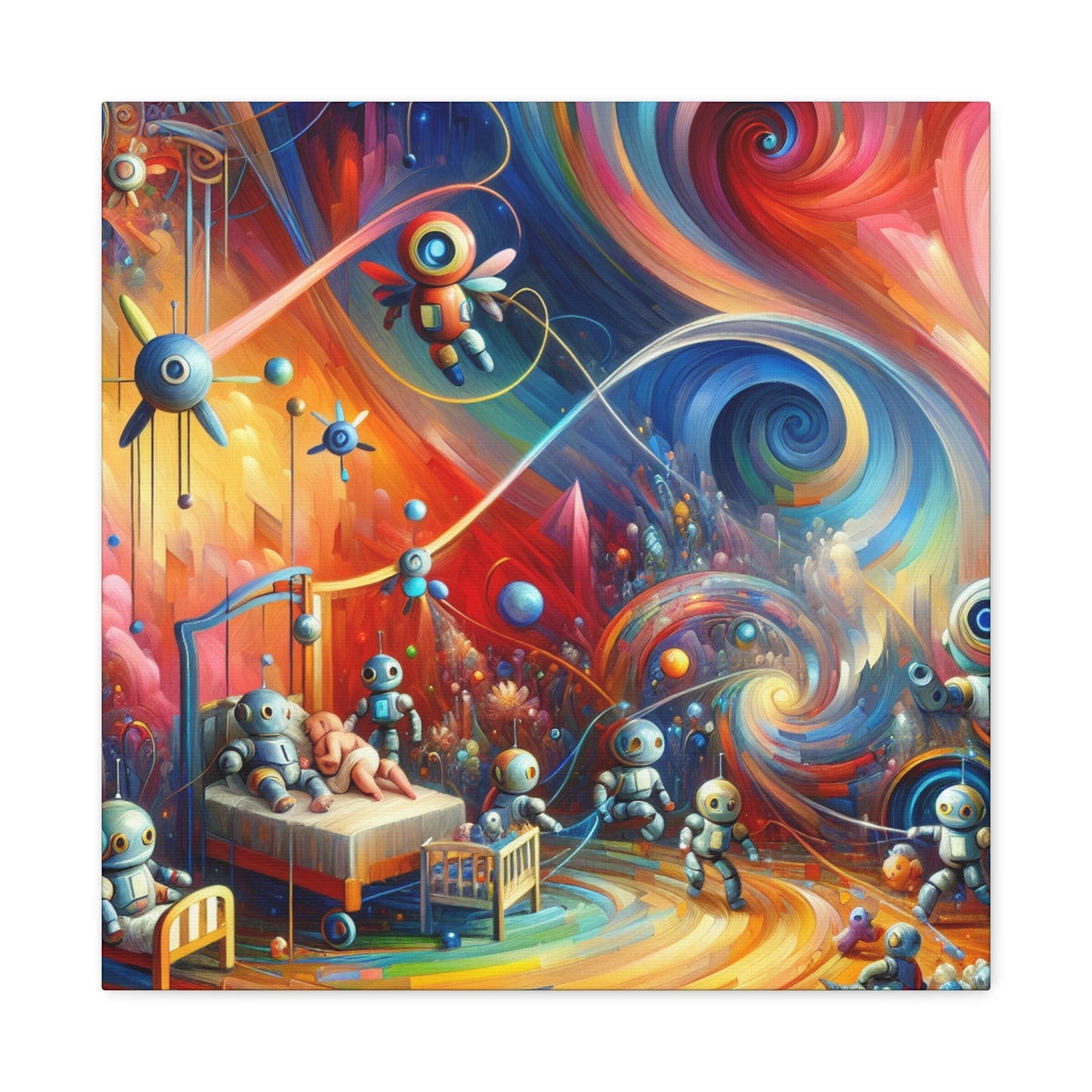 Mechanical Cosmos Odyssey - Canvas