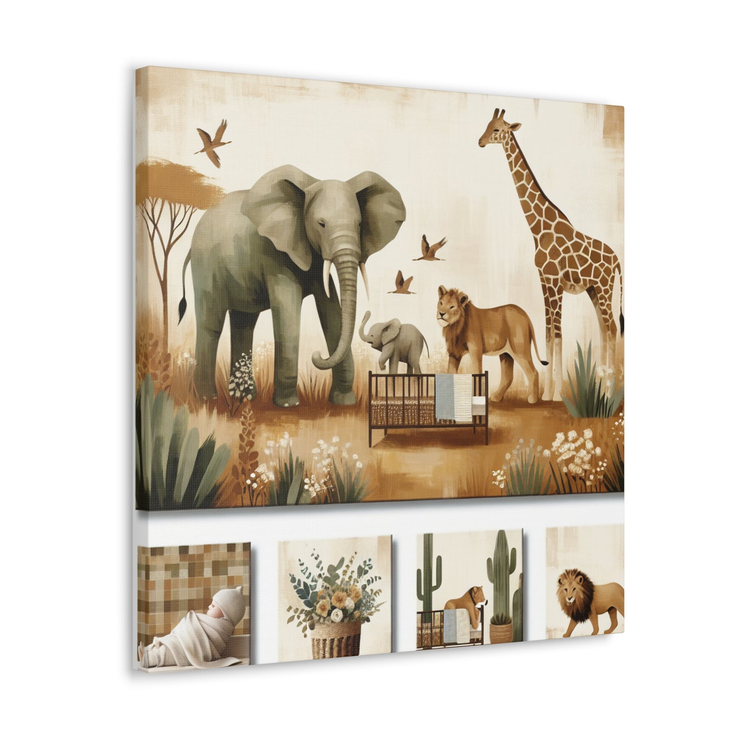 Serenity of the Savanna - Canvas