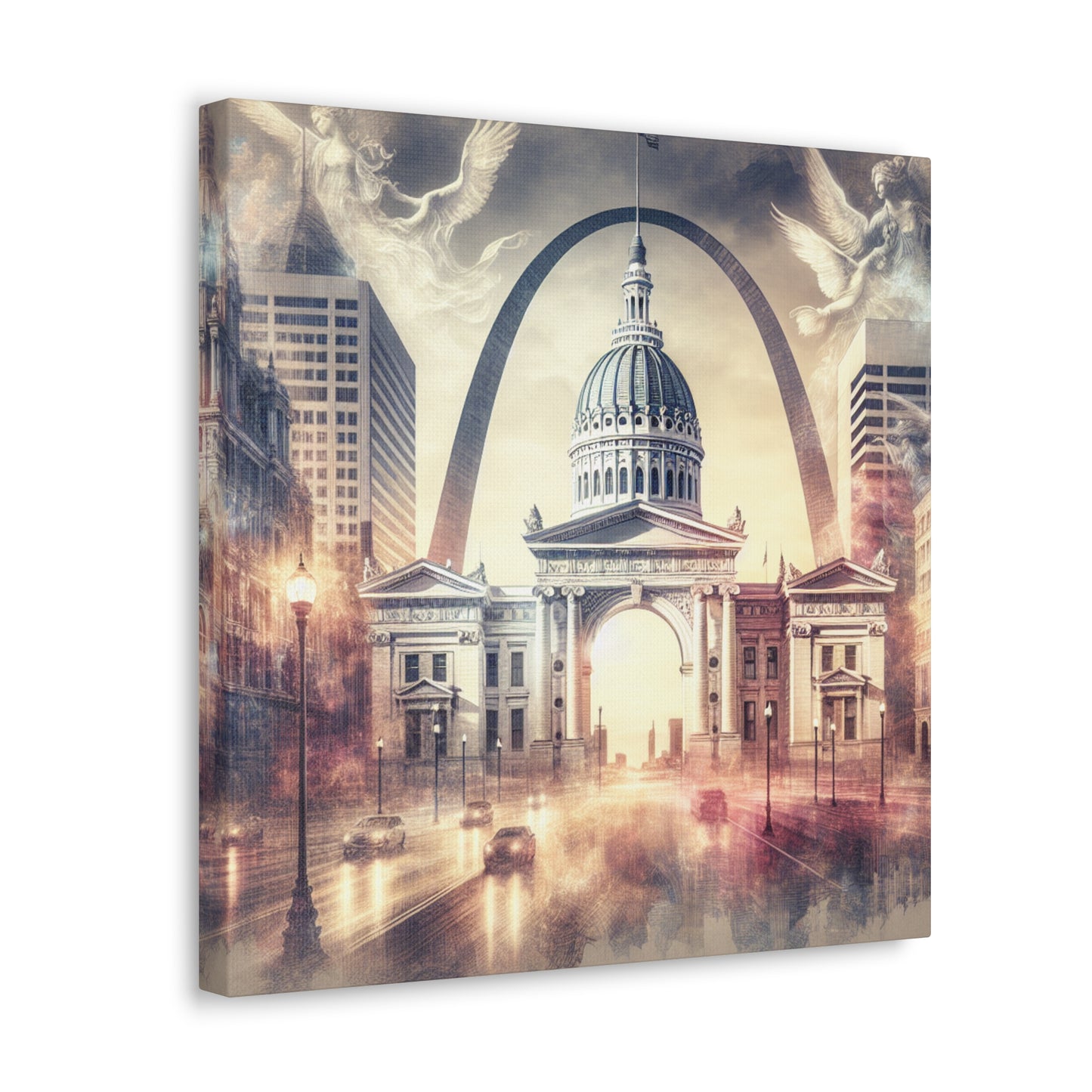 "City of Sacred Splendor" - Canvas