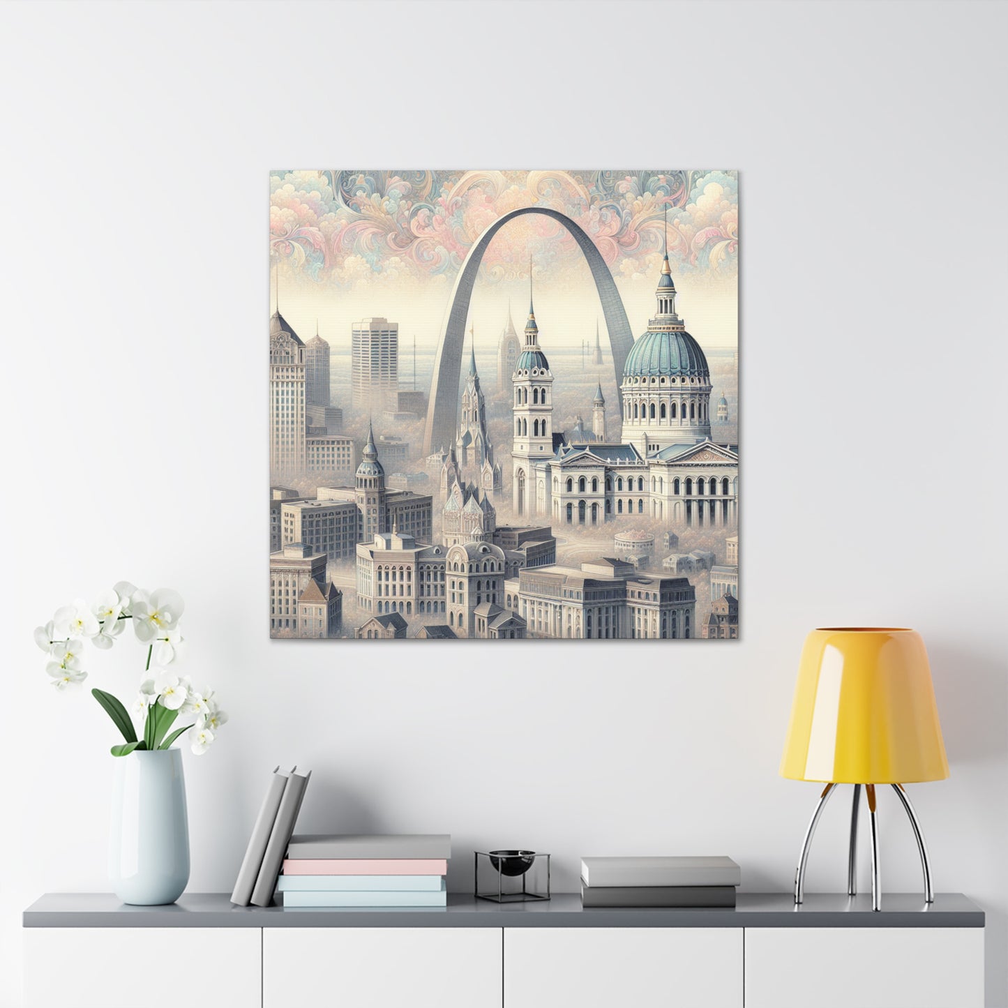 "Gateway to Renaissance Glory" - Canvas