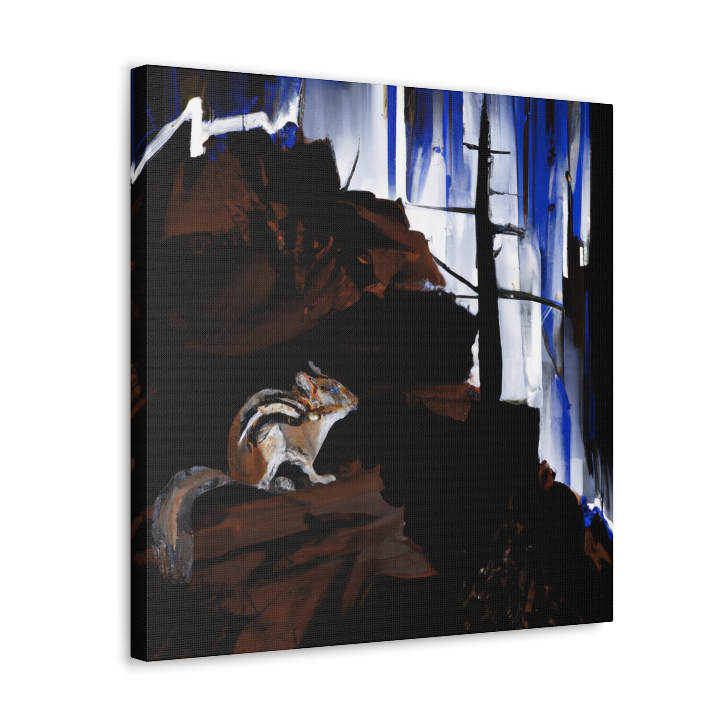 Chipmunk Expressionism Burst - Canvas