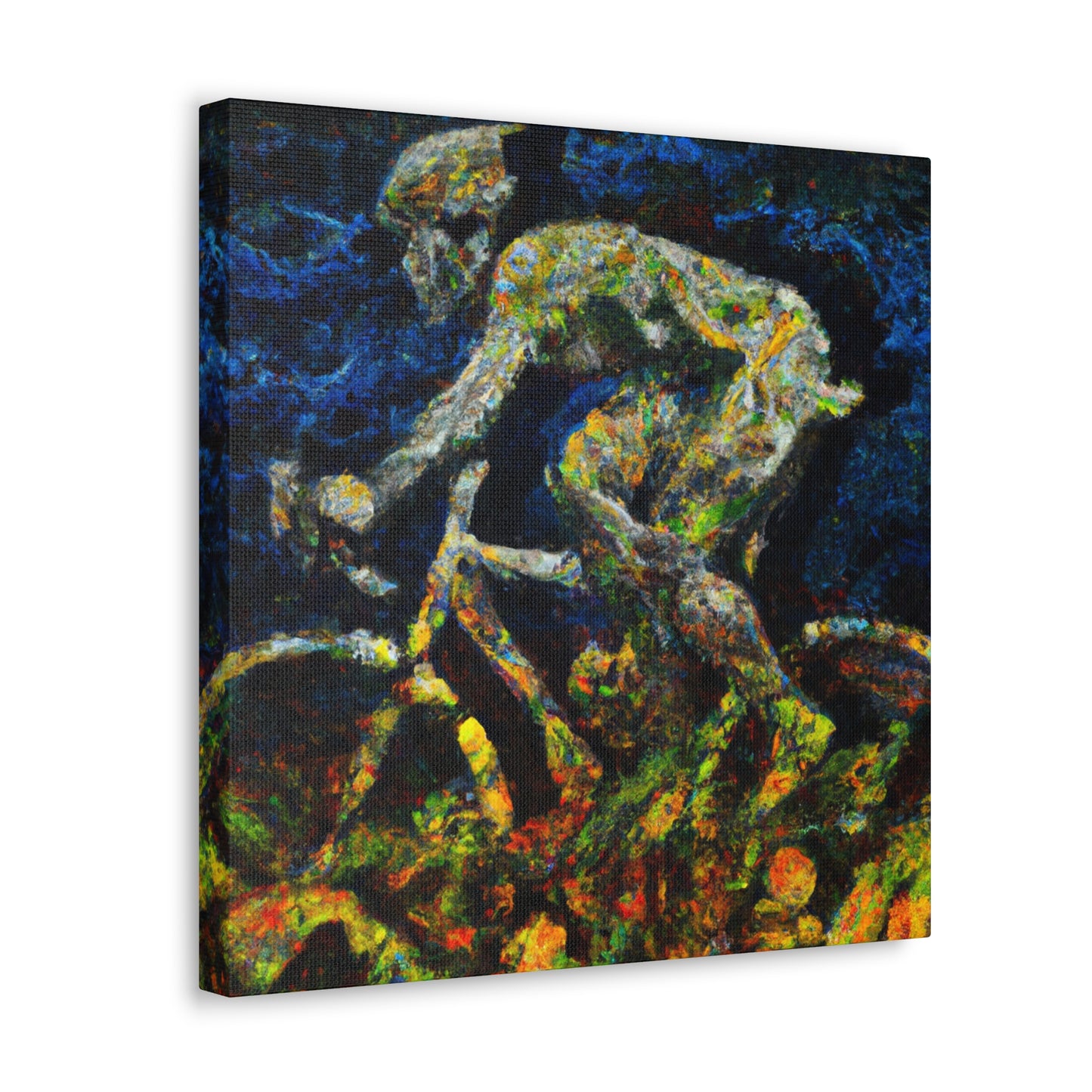 Bicycling Through Impressionism - Canvas