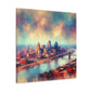 "Cincy Rhapsody in Colors" - Canvas