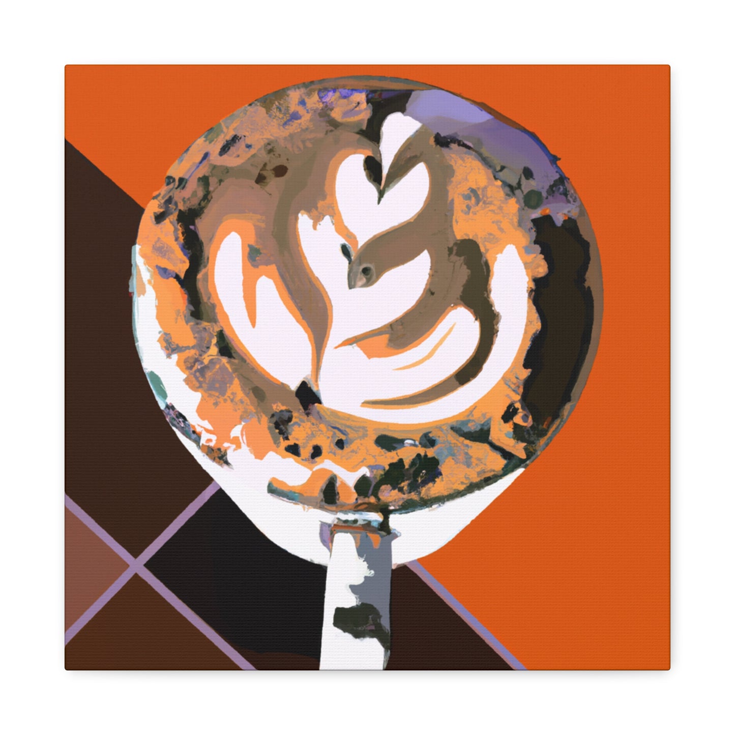 Coffee Cappuchino Pop-Art - Canvas