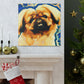 Pekingese Poised Elegance - Canvas