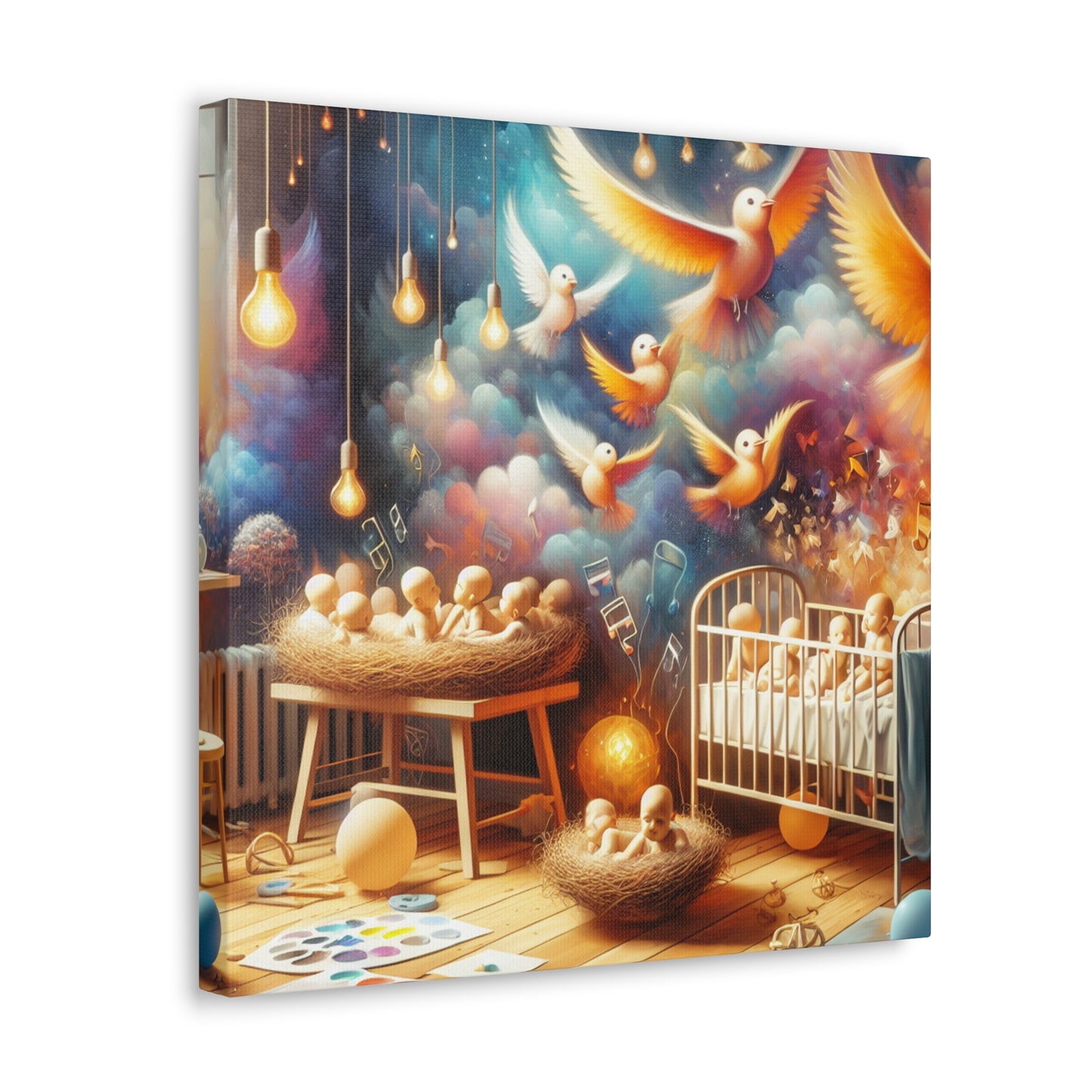 Avian Dreamscape Serenade - Canvas