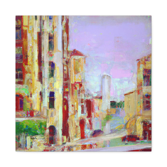 "Art Deco Impressionism" - Canvas