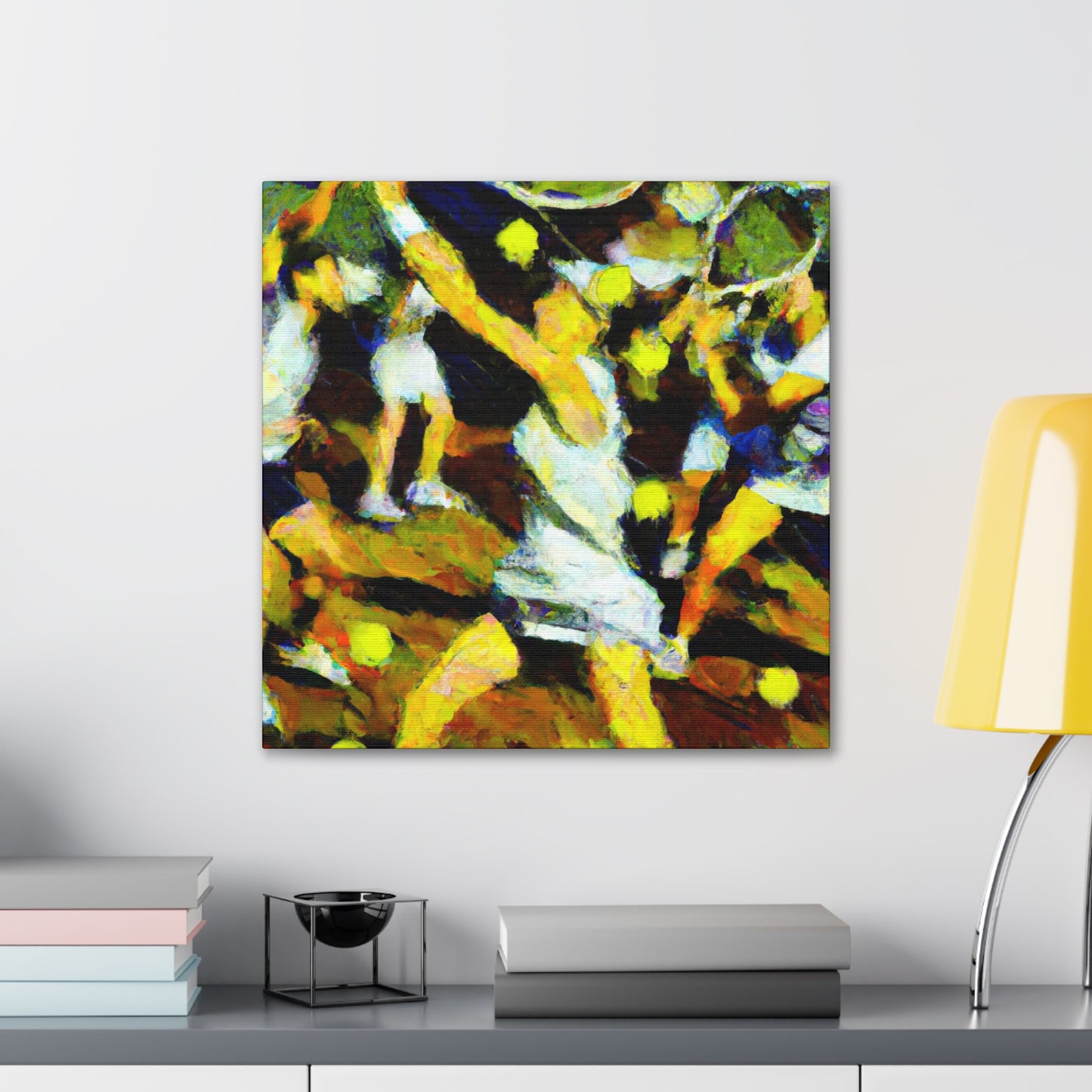 Tennis in Impressionism - Canvas