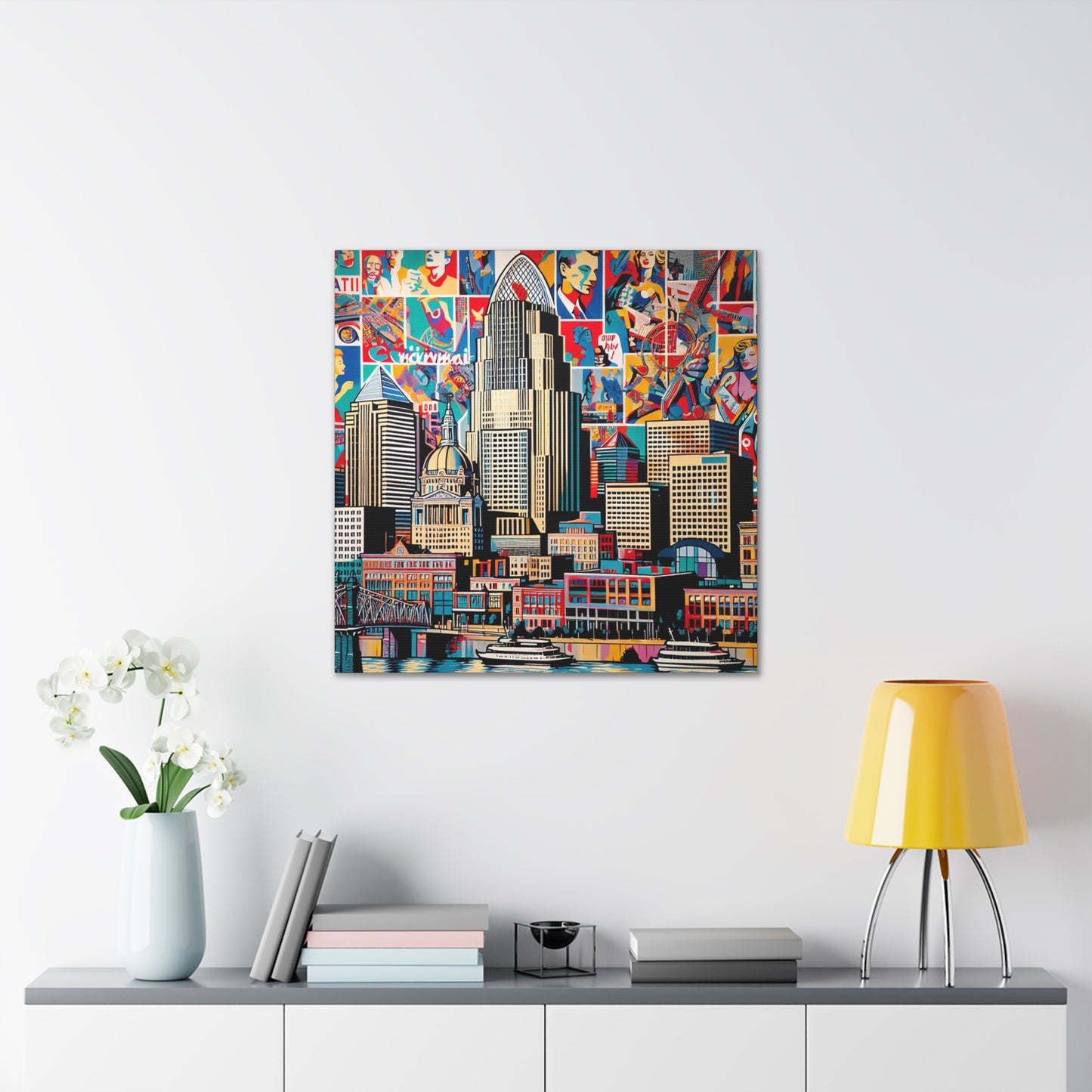 "Glimpses of Cincinnati" - Canvas