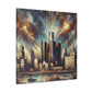 "City on Fire" - Canvas