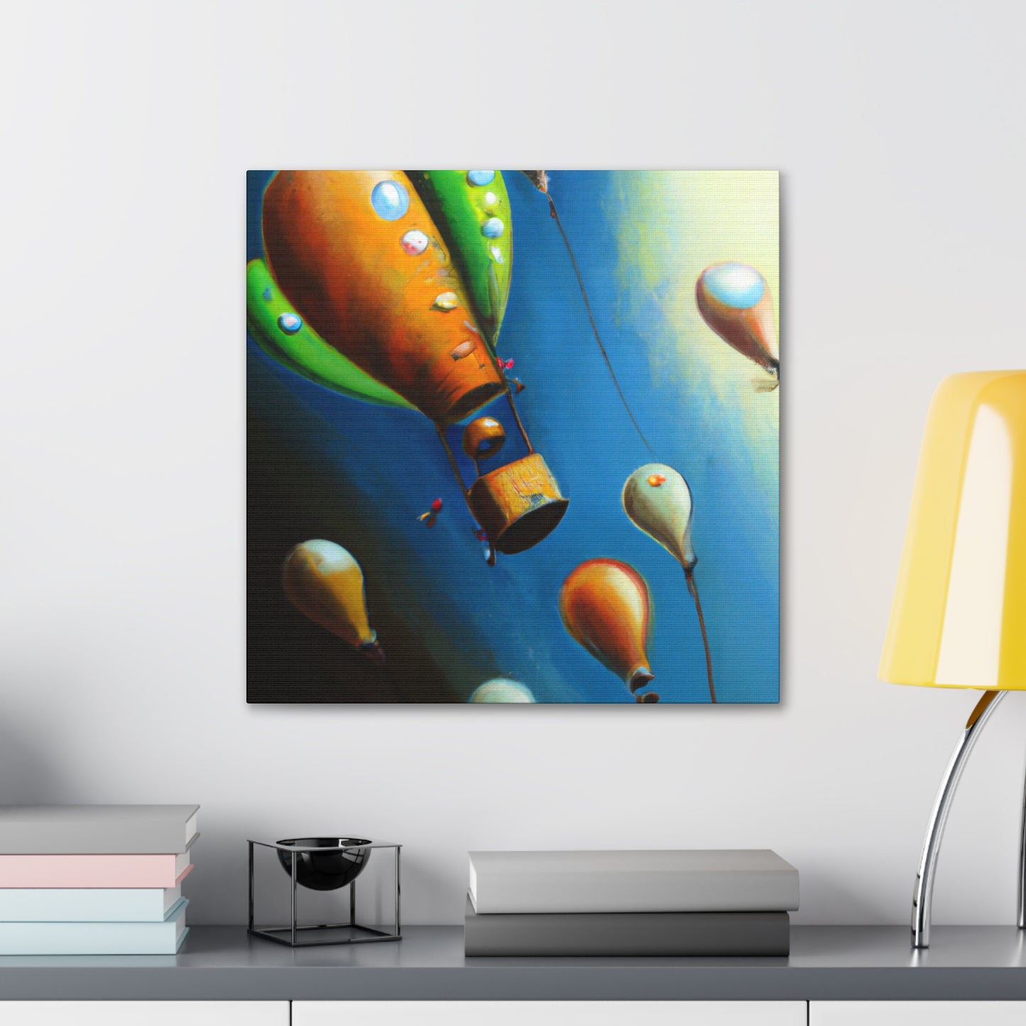 "Skyward Floating Dreams" - Canvas