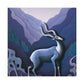 "Chamois in the Forest" - Canvas