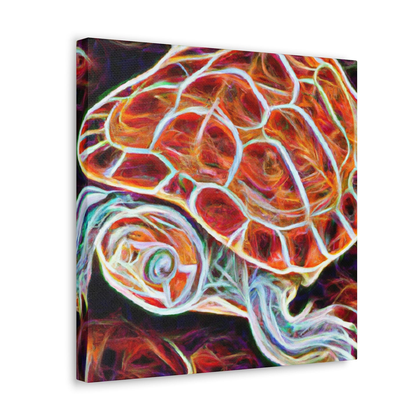 "Turtle Solitaire Magnificence" - Canvas