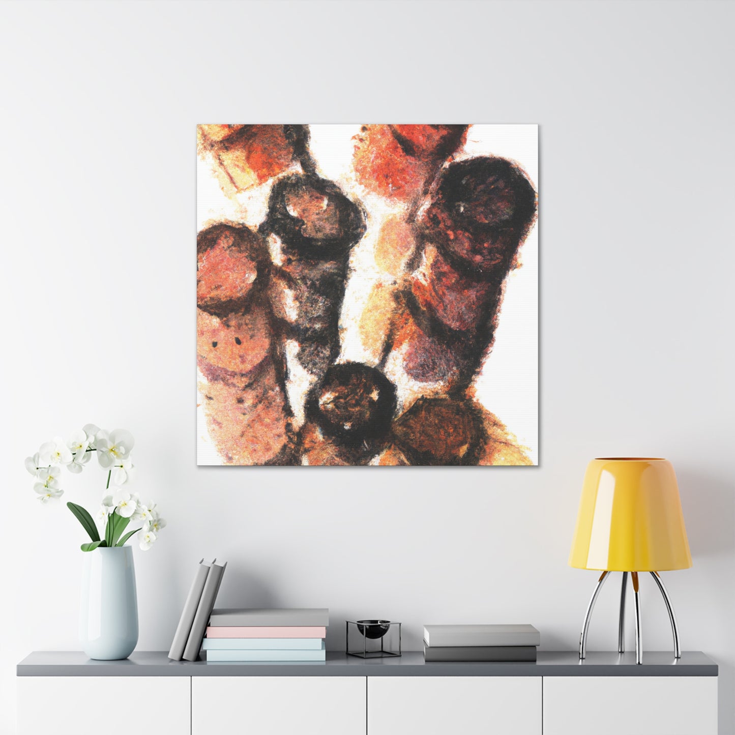 "Corks and Cupid's Bow" - Canvas