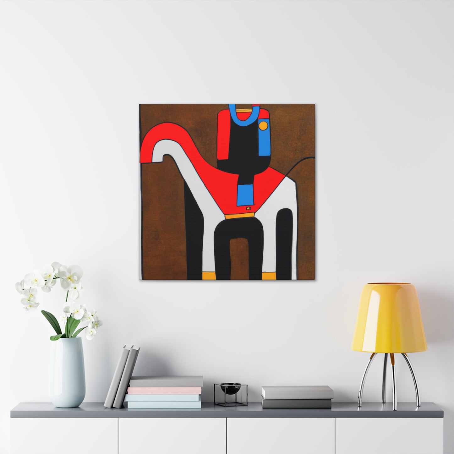 Saddle in Motionless Motion - Canvas