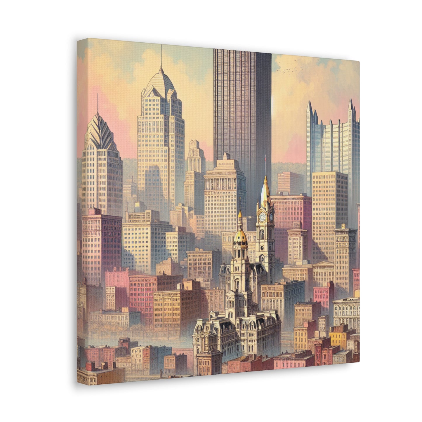 Steel City Splendor. - Canvas