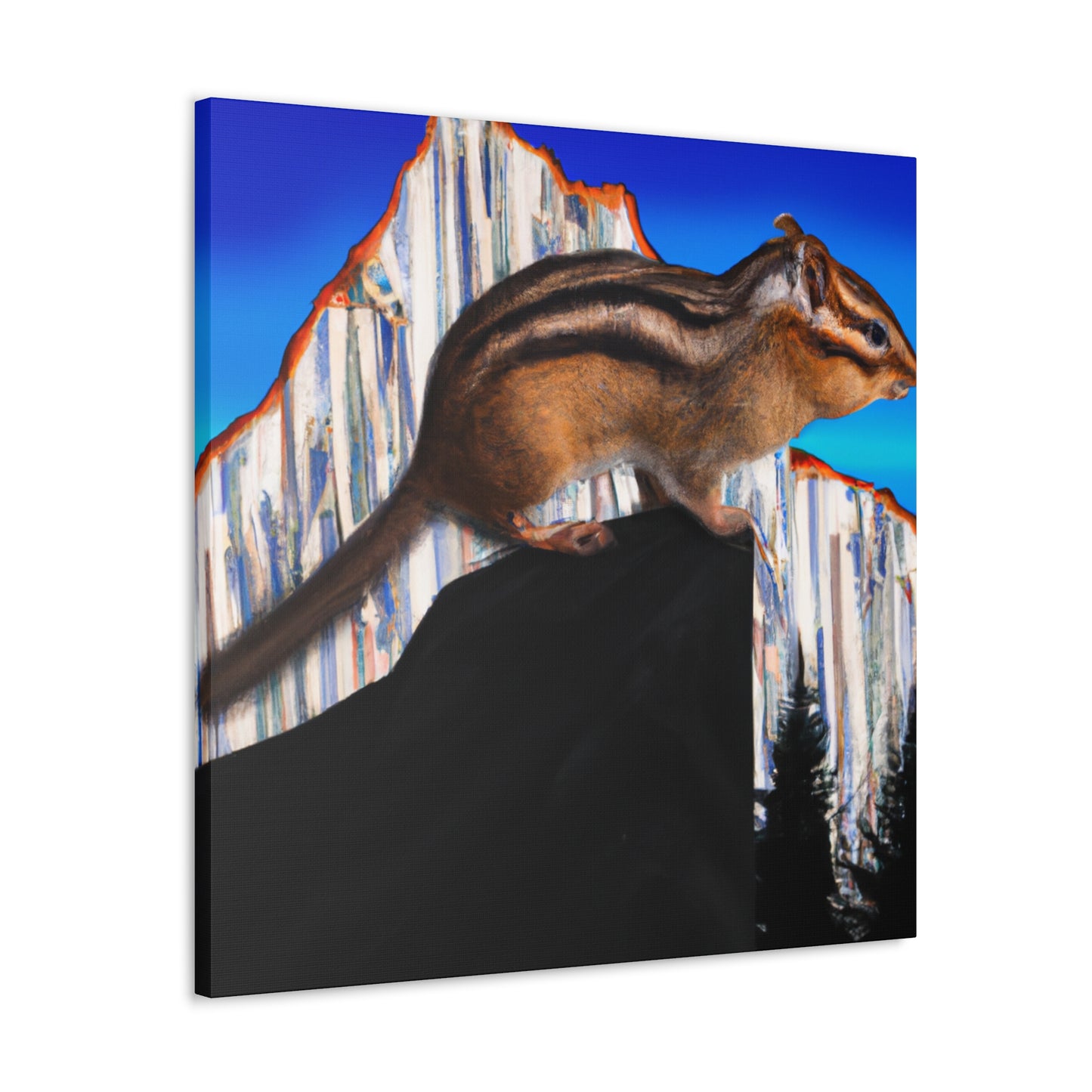 Chipmunk Conceptualization - Canvas