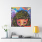 "Hedgehog in Abstraction" - Canvas