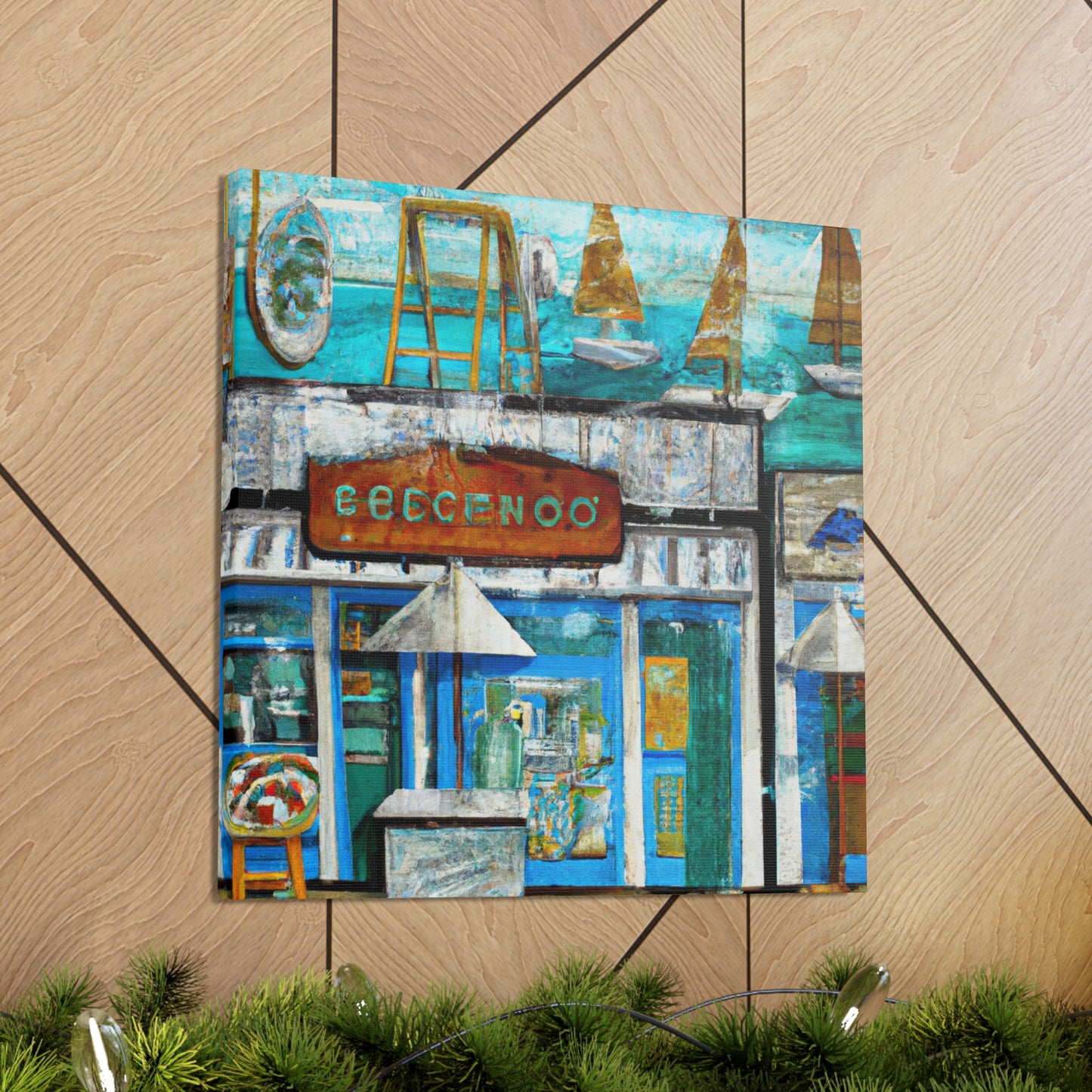 Surfside Shops Splendor - Canvas