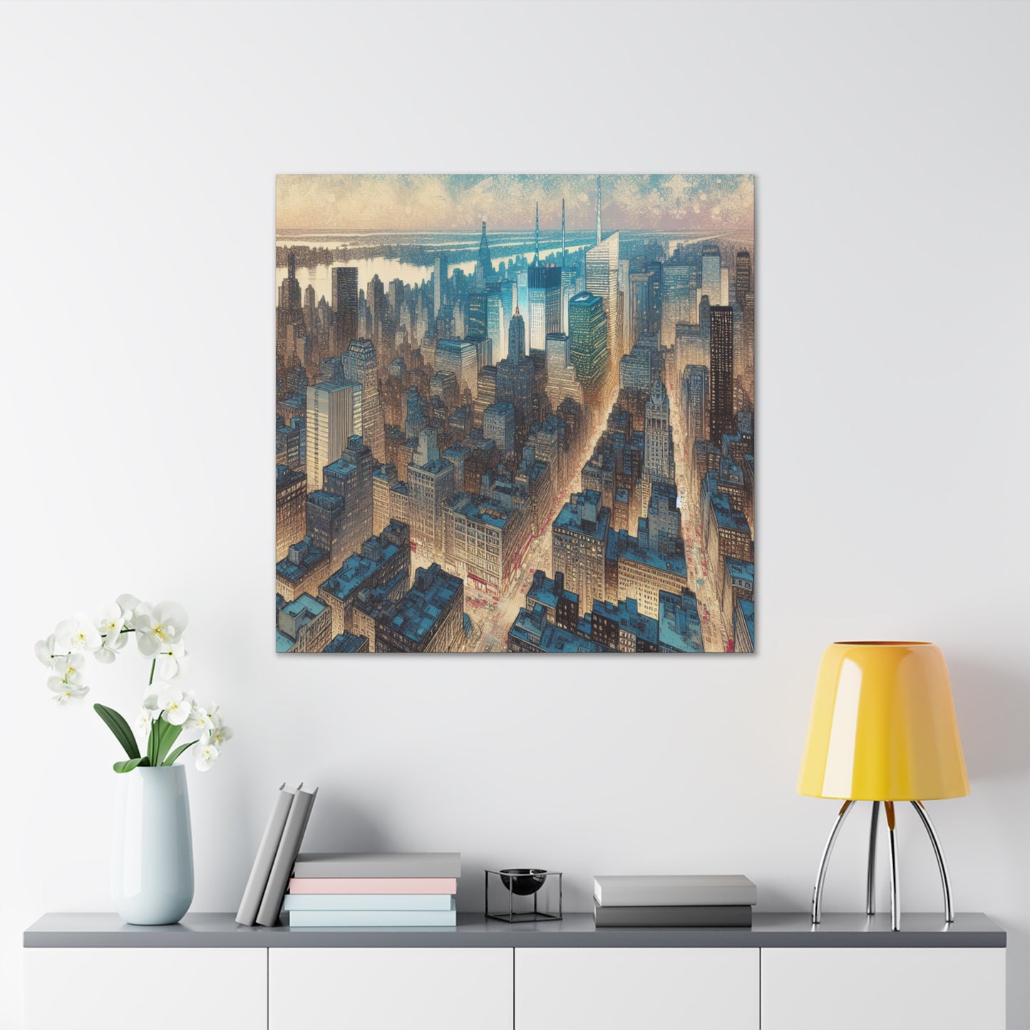 "Enchanting City Splendor" - Canvas