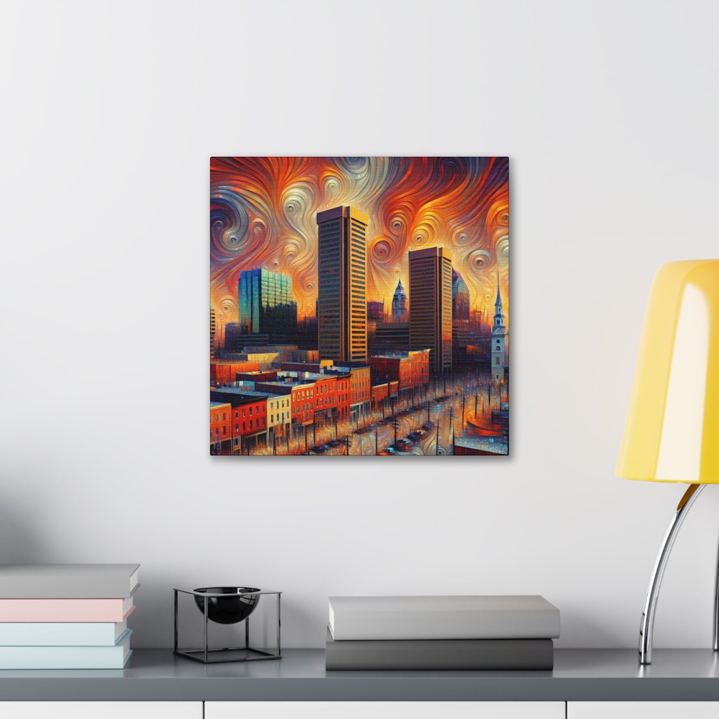 "Charm City Kaleidoscope" - Canvas