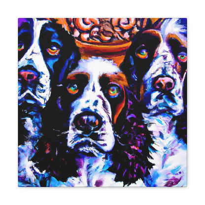 "A Surreal Springer Spaniel" - Canvas