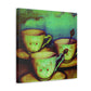 Tea Time Harmony. - Canvas