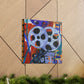 "Film Reel Fantasia" - Canvas