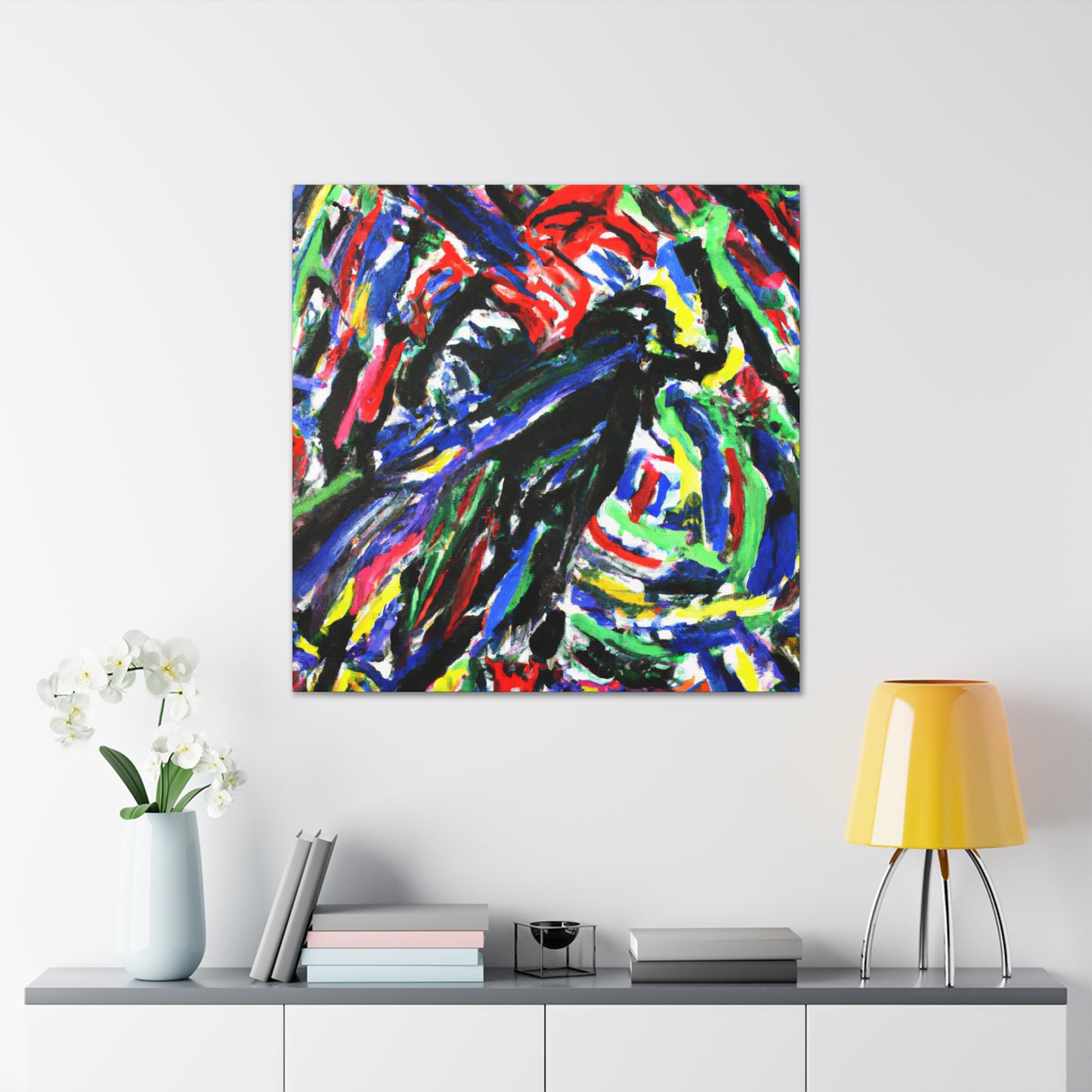 Soul's Frantic Motion - Canvas