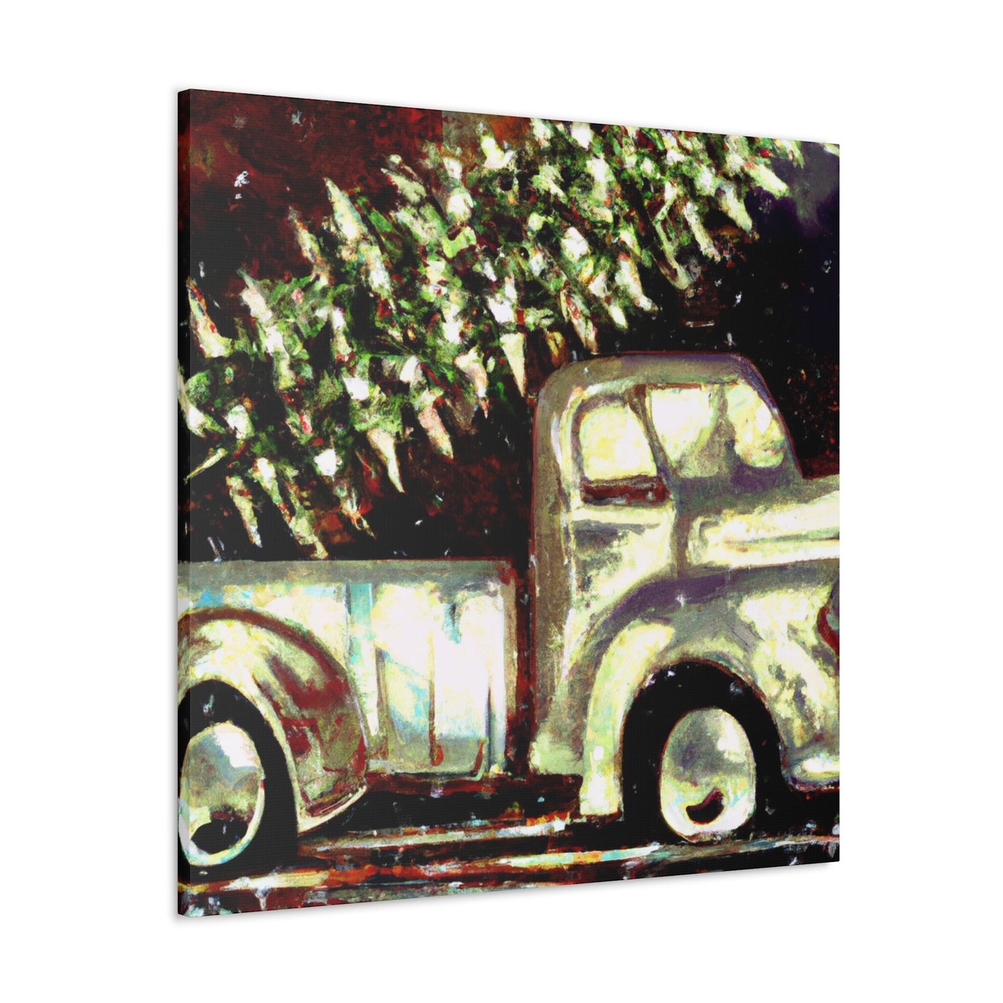 Winter Wonderland Truck - Canvas