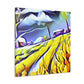 Crop Fields Ablaze - Canvas