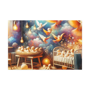 Avian Dreamscape Serenade - Canvas